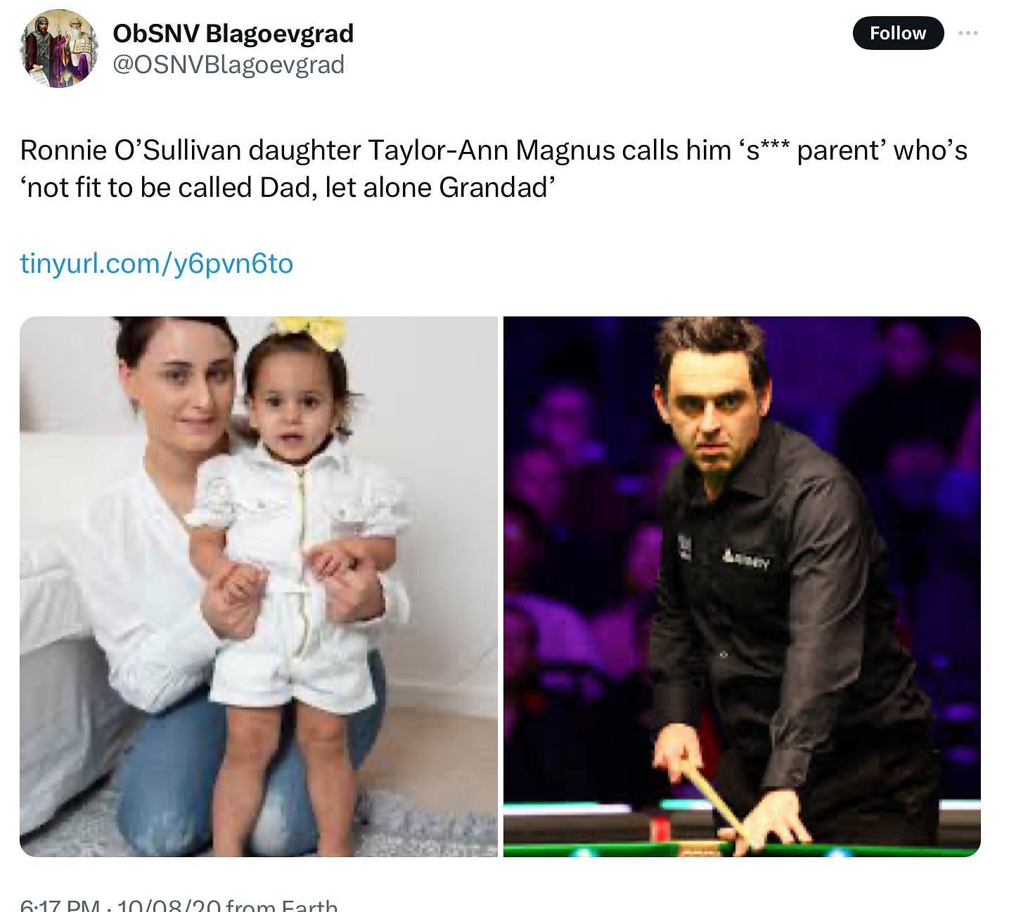 Does Ronnie O'sullivan Have Children? Snooker Legend's Family Explored 