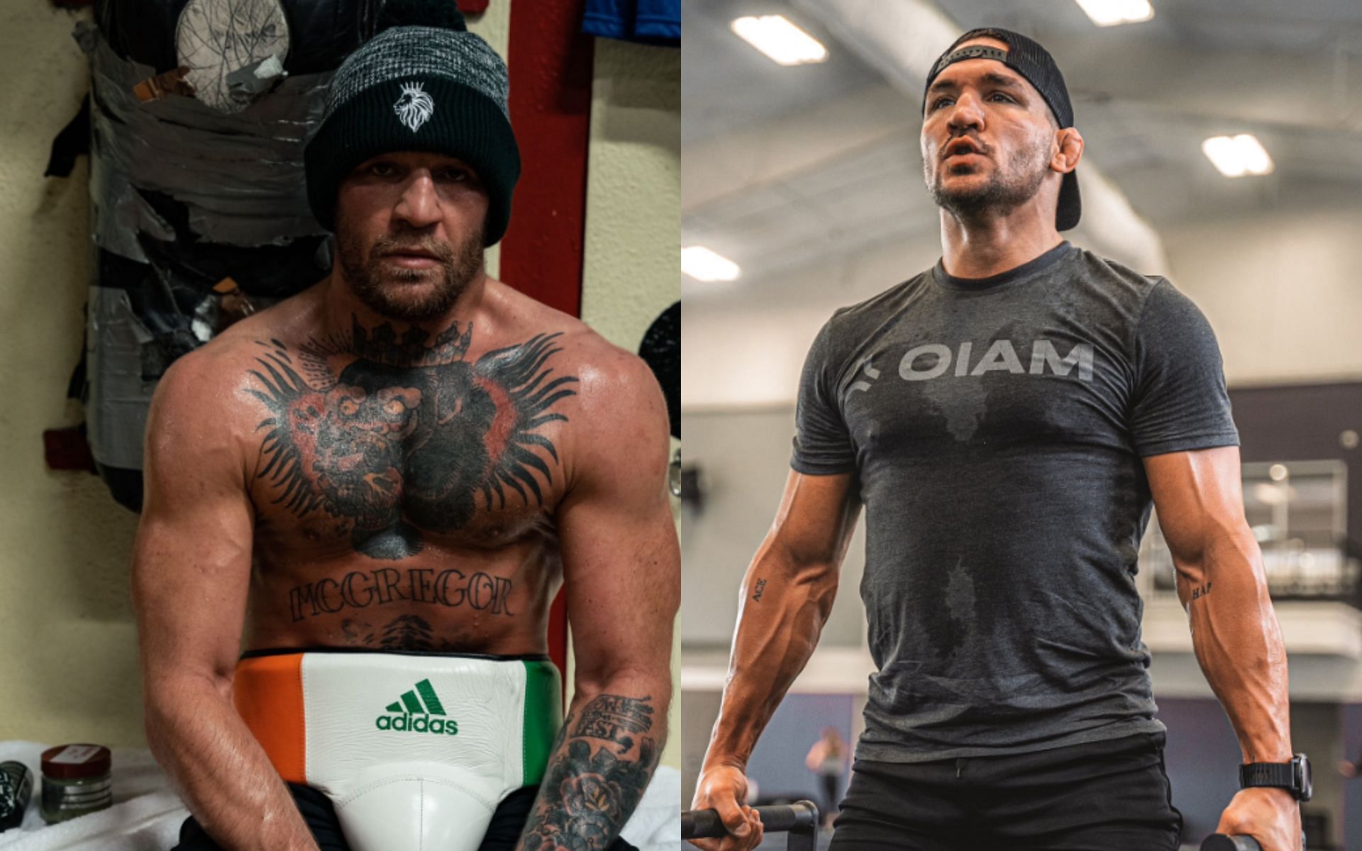 Conor McGregor (Left) and Michael Chandler (Right) [Images courtesy: @TheNotoriousMMA and @MikeChandlerMMA on X]