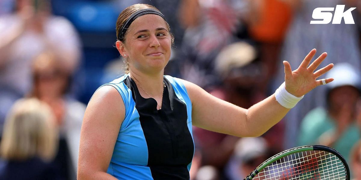 Jelena Ostapenko jokes about feeling sleepy in the first set of Adelaide opener