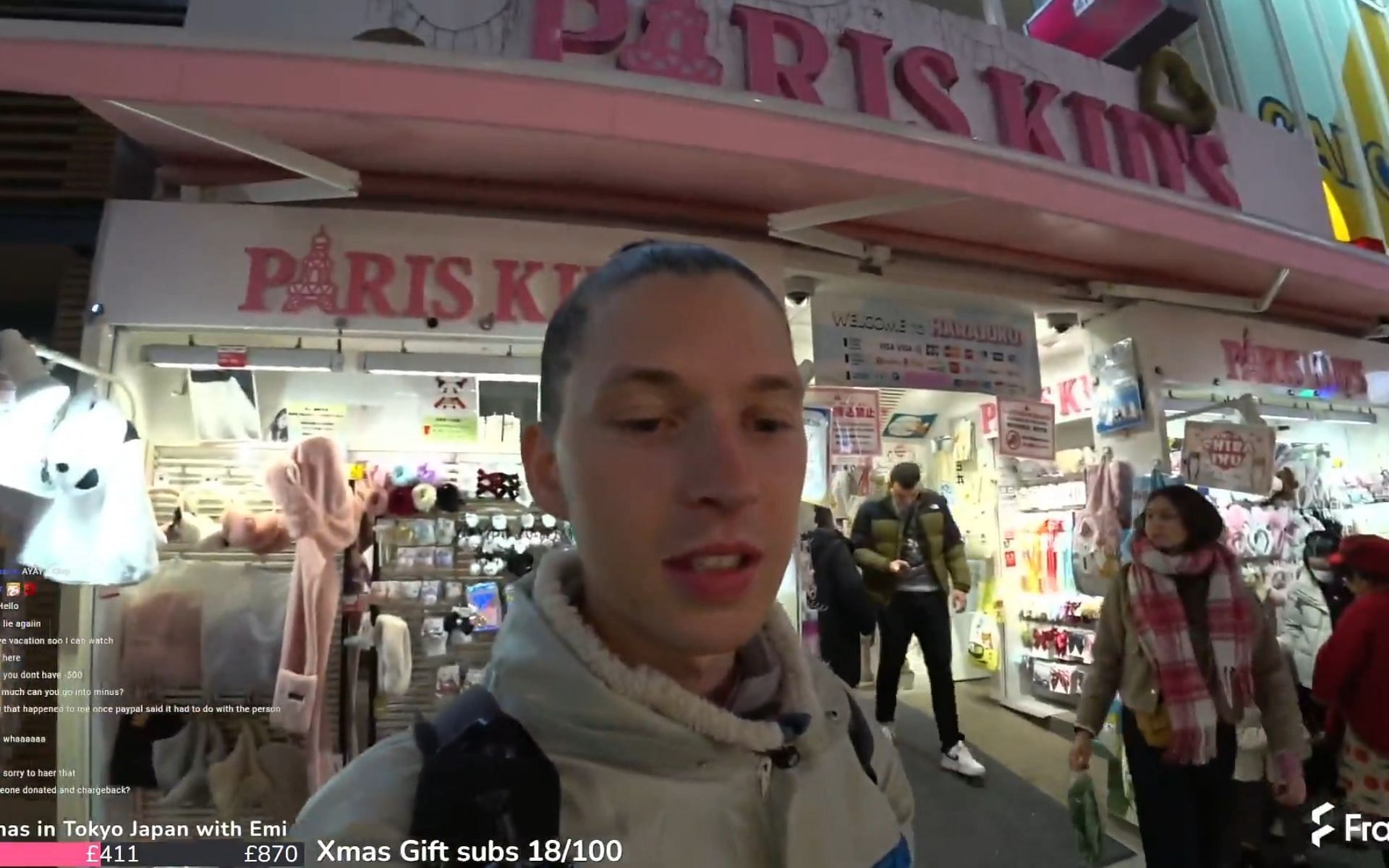 Swedish Streamer RelicKris updates his financial situation (Image via Twitch/@RelicKris)