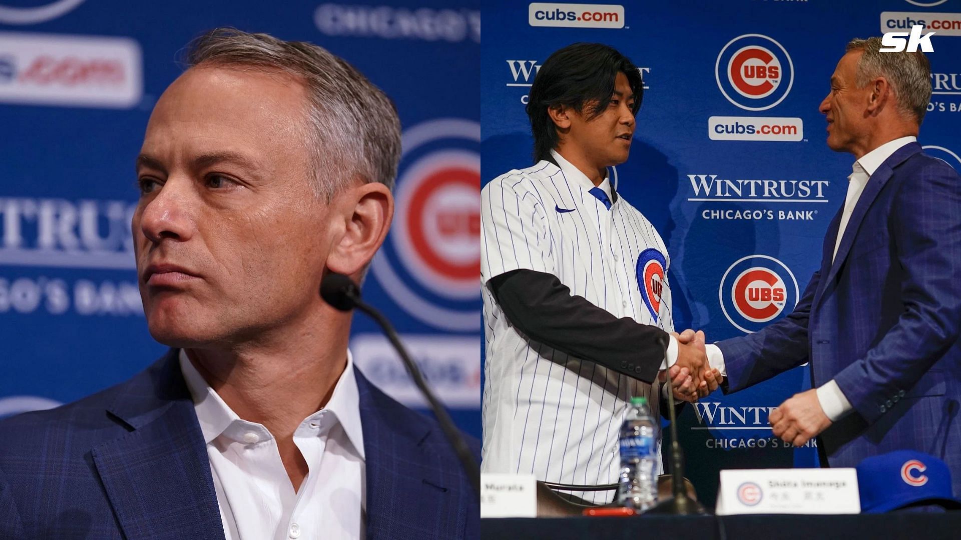 Chicago Cubs President of Baseball Ops Jed Hoyer &amp; Pitcher Shota Imanaga