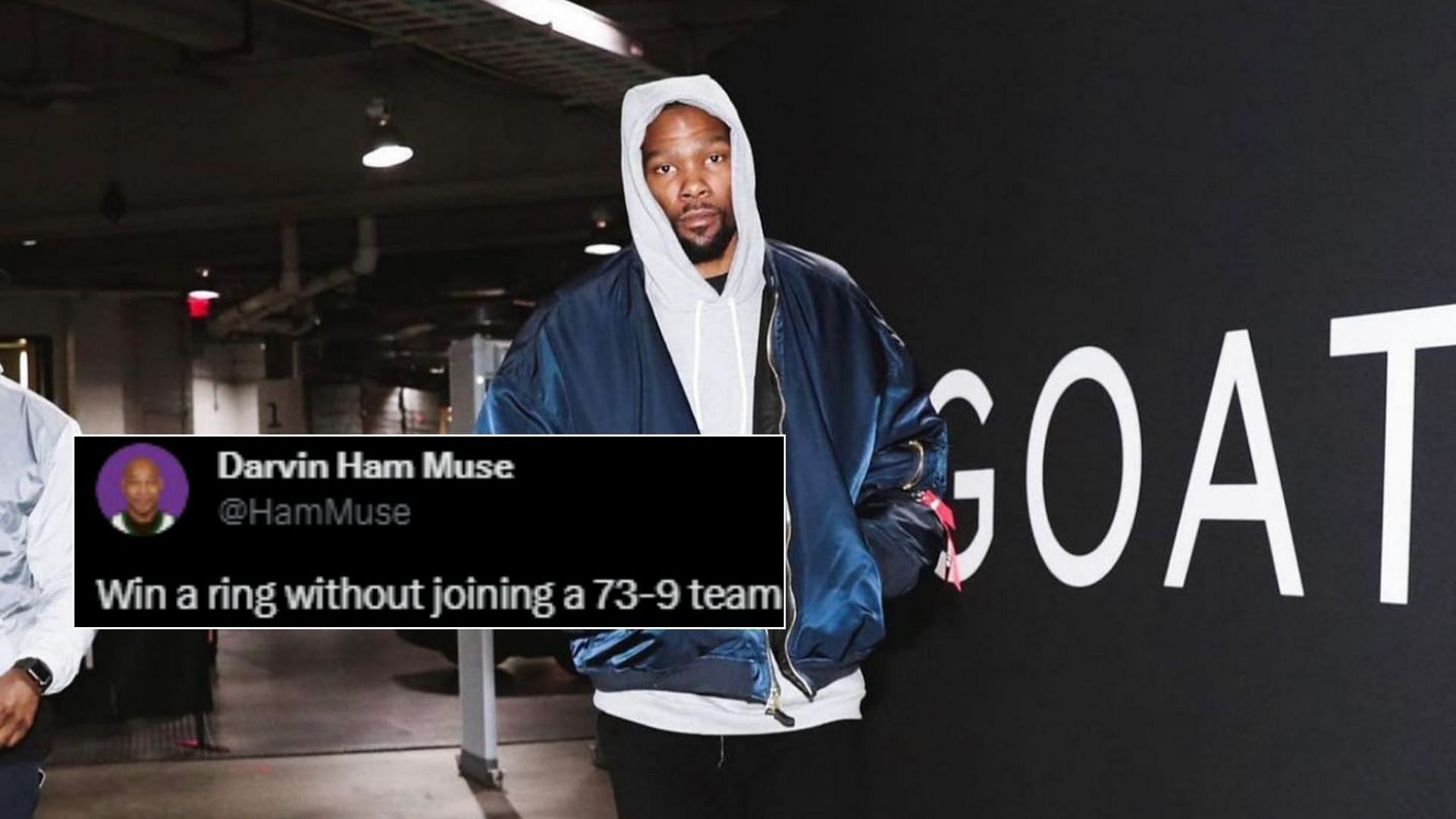 NBA fans roast Kevin Durant for saying his name should be part of the GOAT conversation