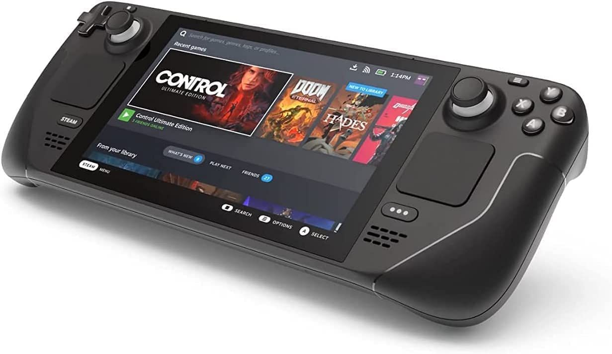 The Steam Deck can play most of the latest games on the go (Image via Amazon)