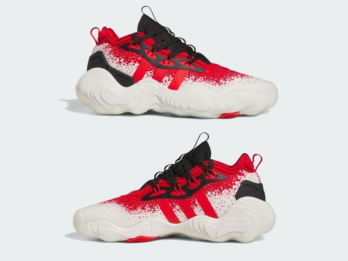 Adidas Trae Young 3 &ldquo;White/Red&quot; sneakers 