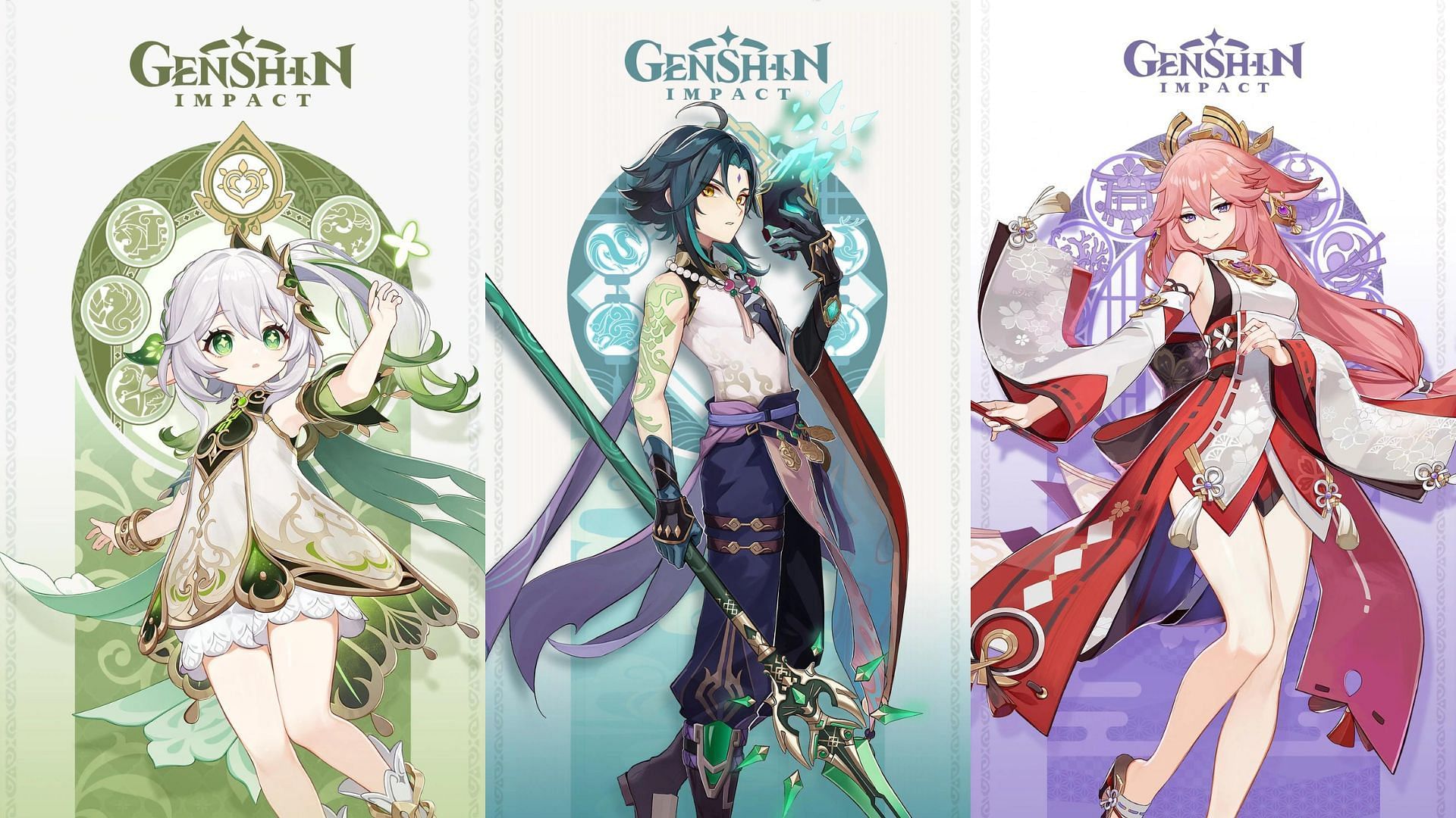 These will rerun in version 4.4 banners (Image via HoYoverse)
