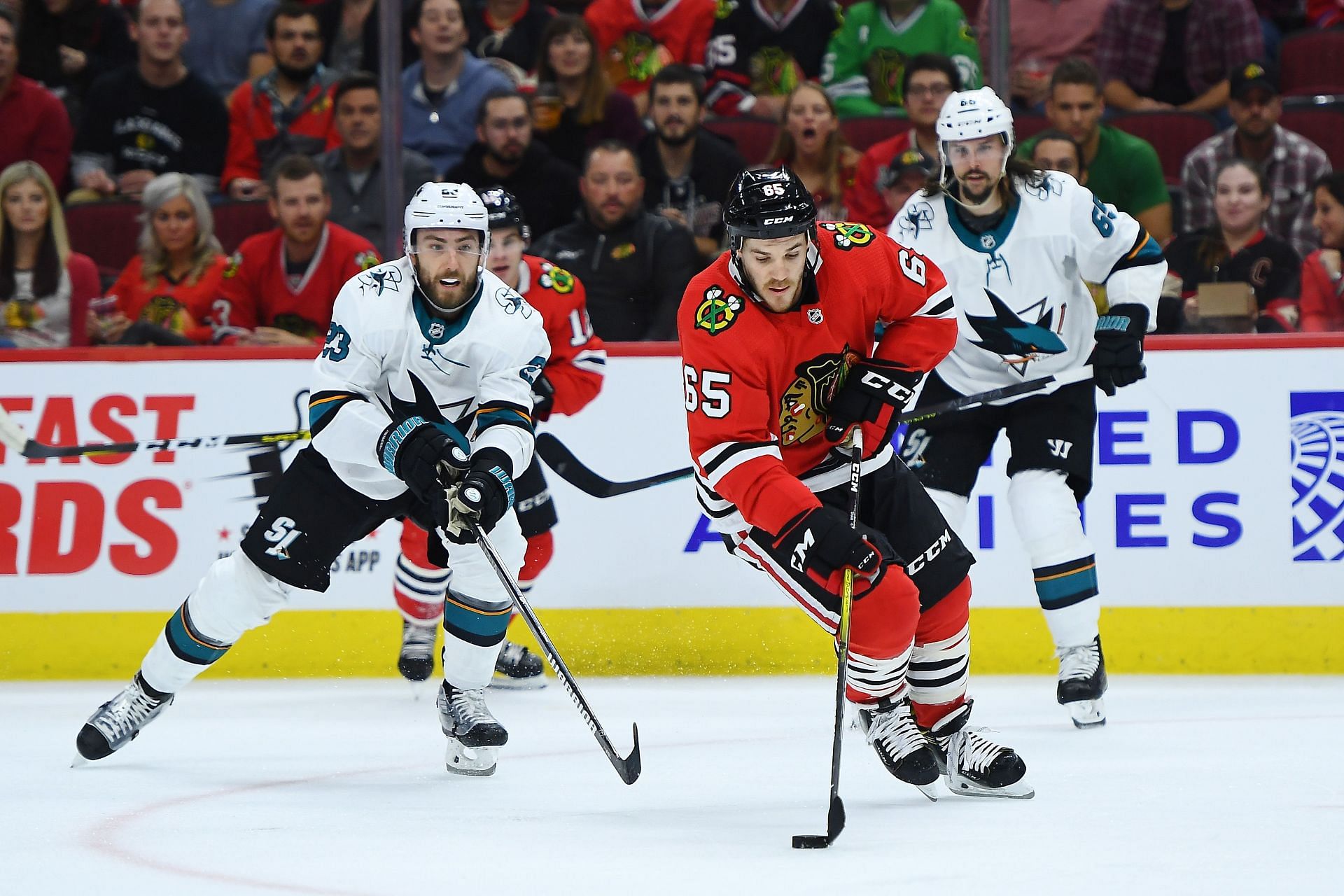 San Jose Sharks v Chicago Blackhawks