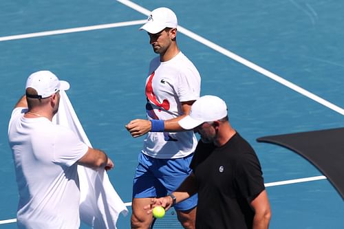 Novak Djokovic is the top seed at this year's Australian Open.