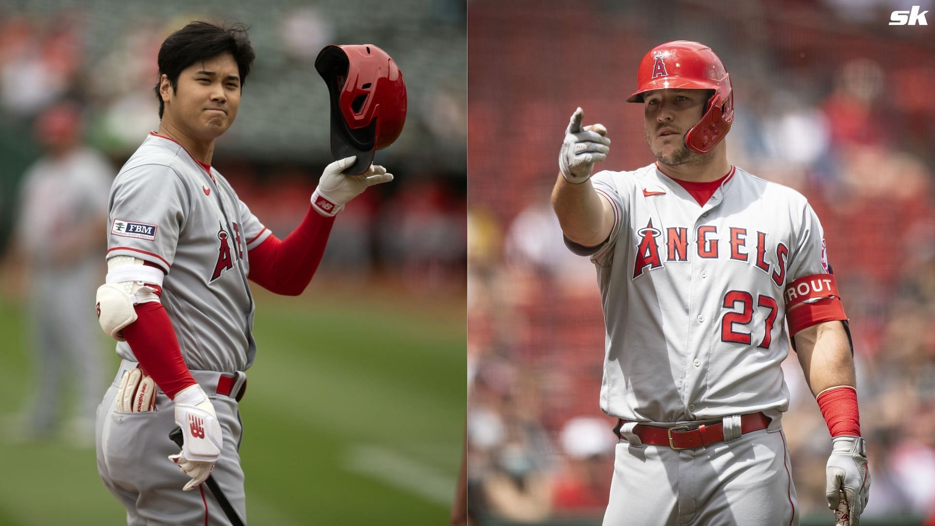 Shohei Ohtani highlighted the key role Mike Trout played in his Angels move