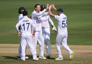 Hartley shredded the Indian batting lineup in the final innings.