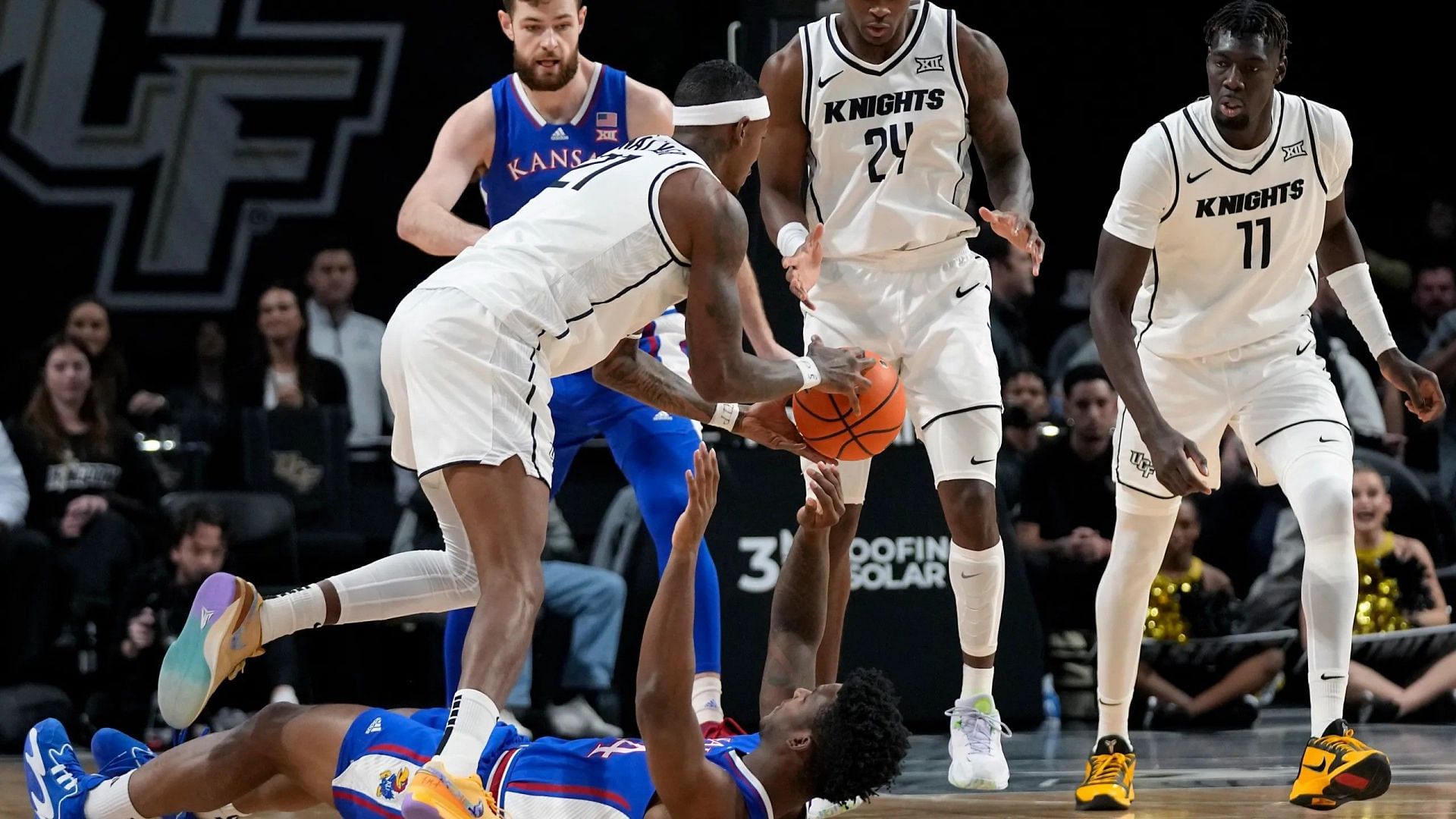 UCF fined $25,000 for court-storming vs. Kansas