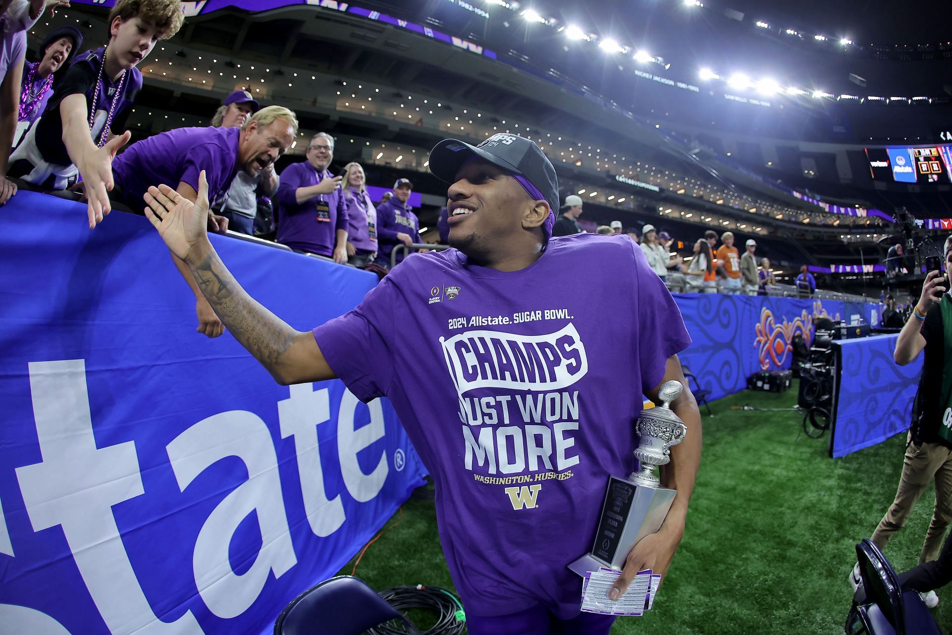 Quarterback Michael Penix Jr.