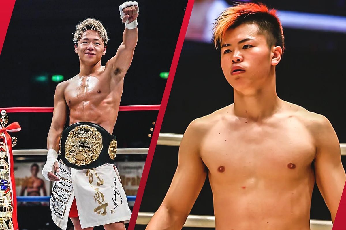 Takeru Segawa (left) and Tenshin Nasukawa (right).