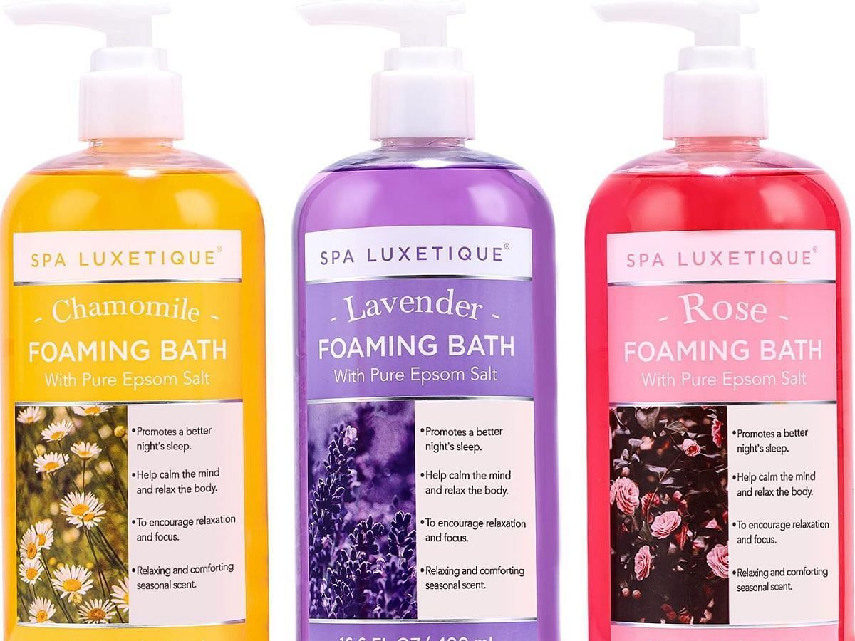 Spa Luxetique Foaming Bath (image via Spa Luxetique)