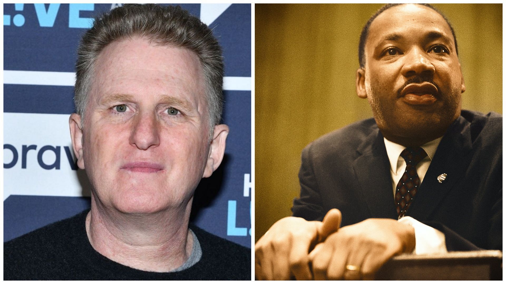 Michael Rapaport comes under fire for comments relating Martin Luther King and Zionism (Photo by Unseen Histories on Unsplash, Instagram/@michaelrapaportfanpage) 