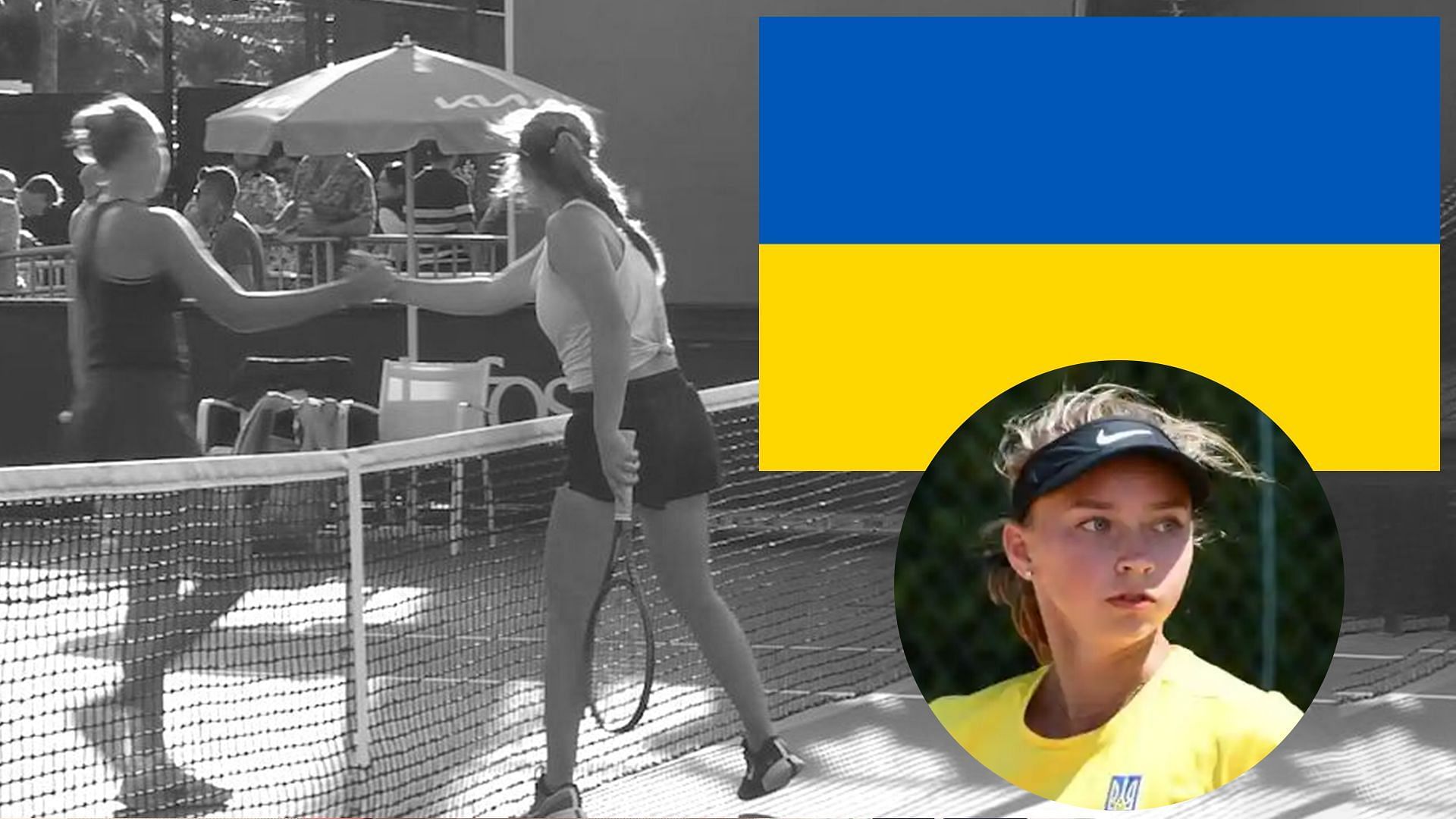 Yelyzaveta Kotliar of Ukraine pictured during 2024 Australian Open