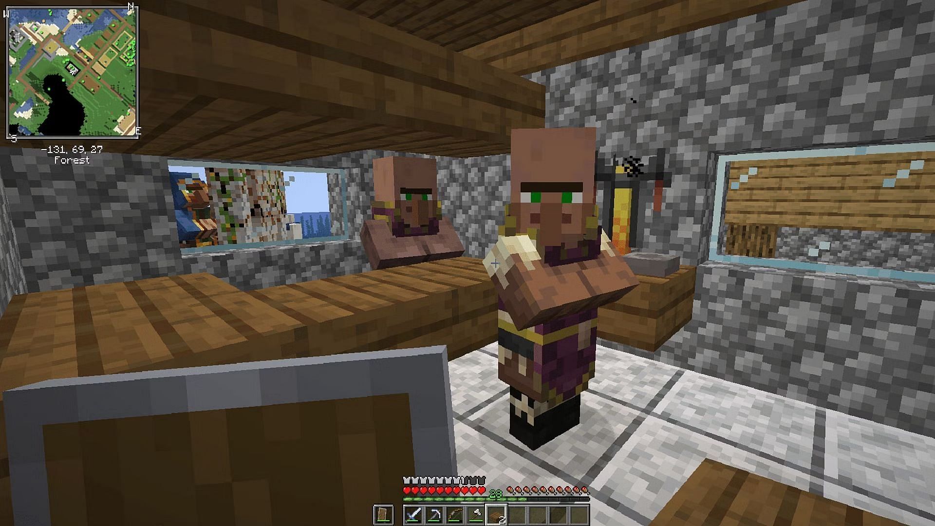 Clerics are a great source of brewing ingredients and Bottles O&rsquo; Enchanting (Image via Waffledood/Minecraft Forum)