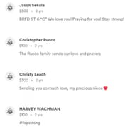 Netizens offer support to the officer as she suffers from cancer (Photo via GoFundMe)