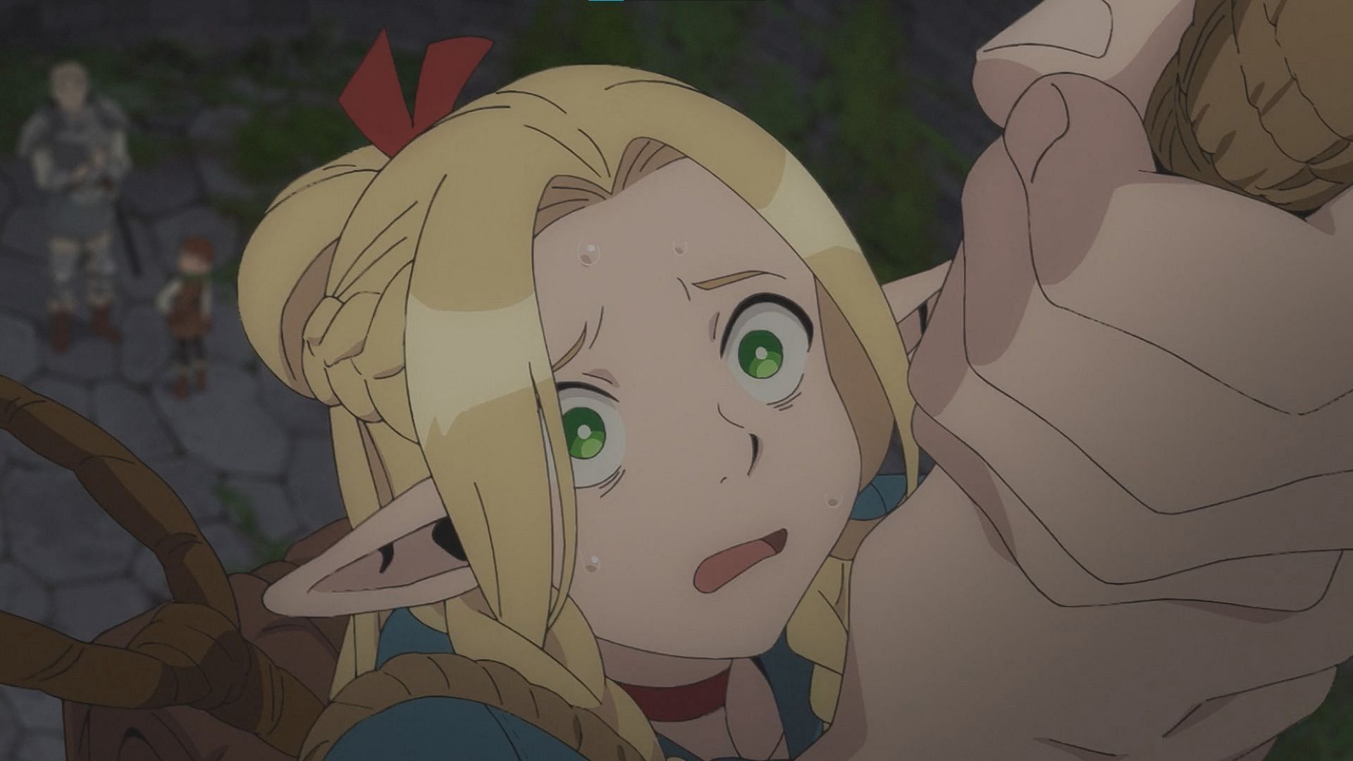 Marcille as shown in the anime (Image via Studio Trigger)