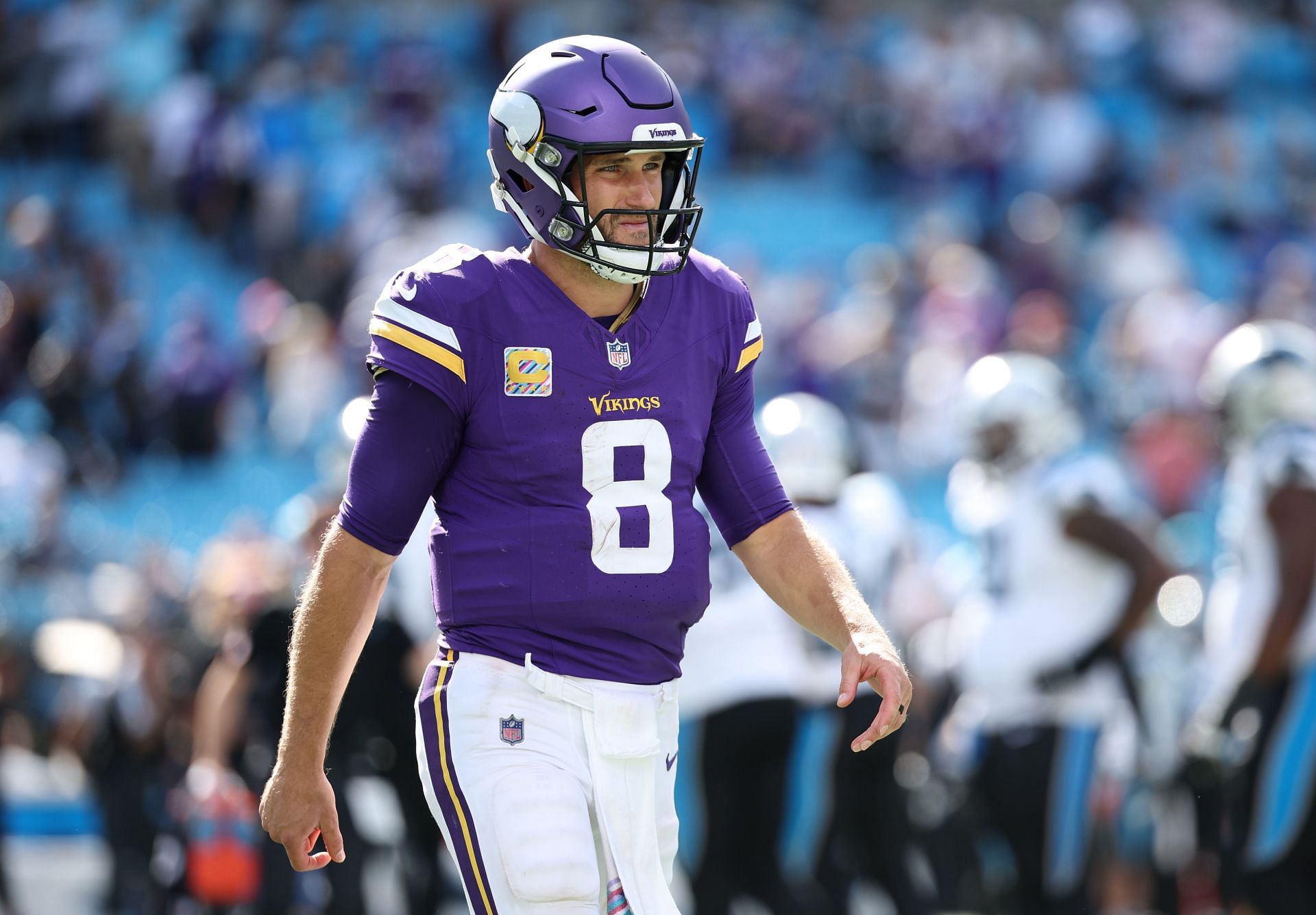 Kirk Cousins: Minnesota Vikings v Carolina Panthers