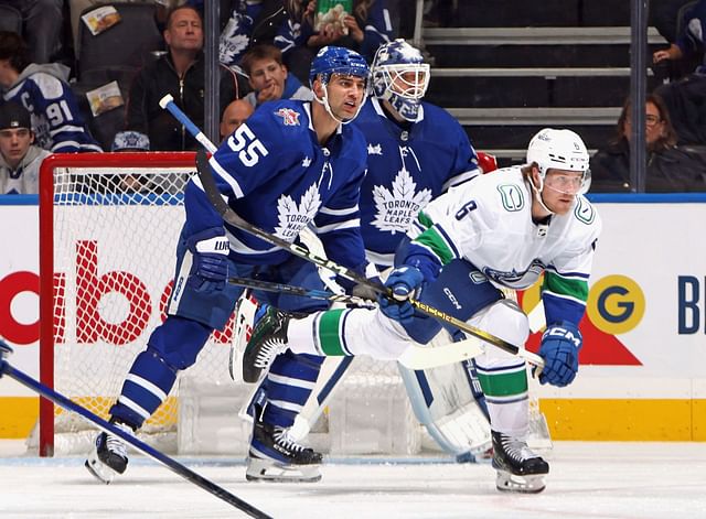 Vancouver Canucks v Toronto Maple Leafs