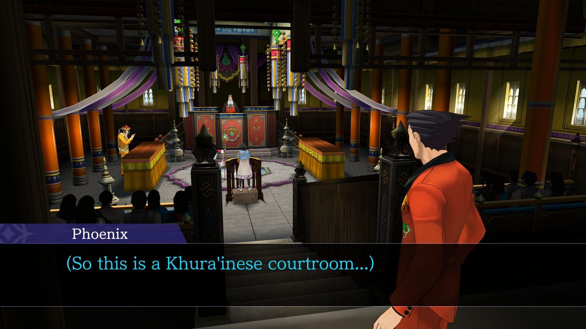 Spirit of Justice is the best-looking game in the saga (Screenshot from Apollo Justice Ace Attorney Trilogy)