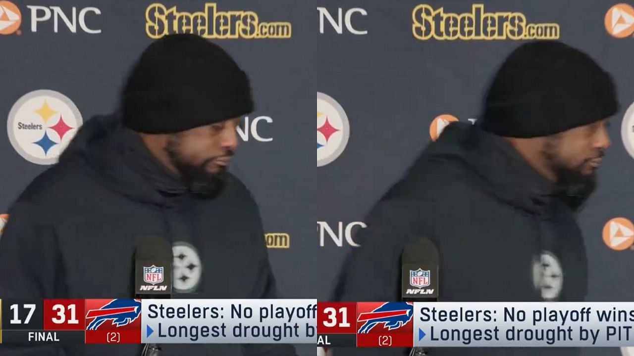 Mike Tomlin stormed out of the press conference after Steelers