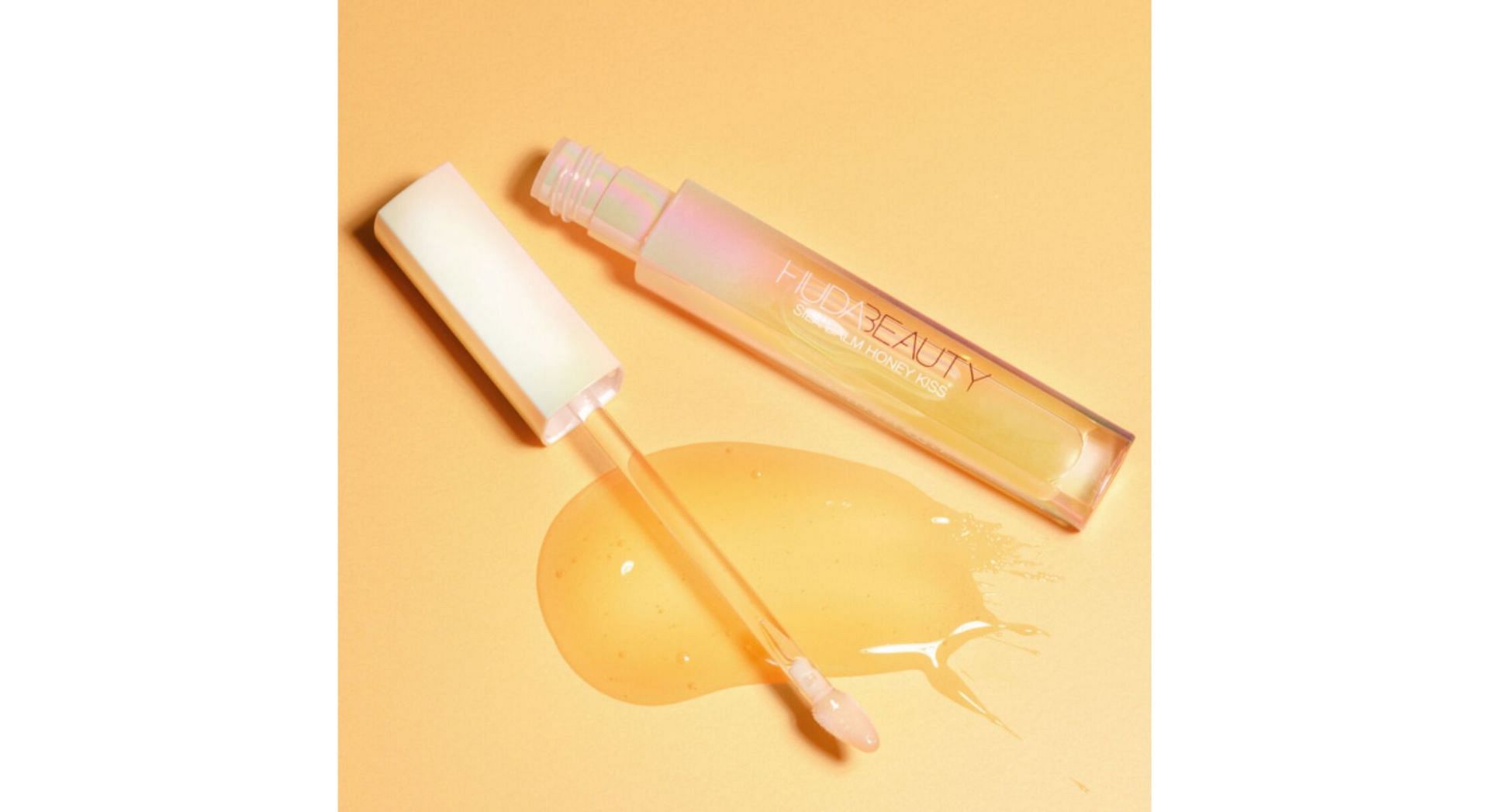 Silk Balm Honey Kiss Plumping Lip Balm (Image via Huda Beauty&#039;s official website)