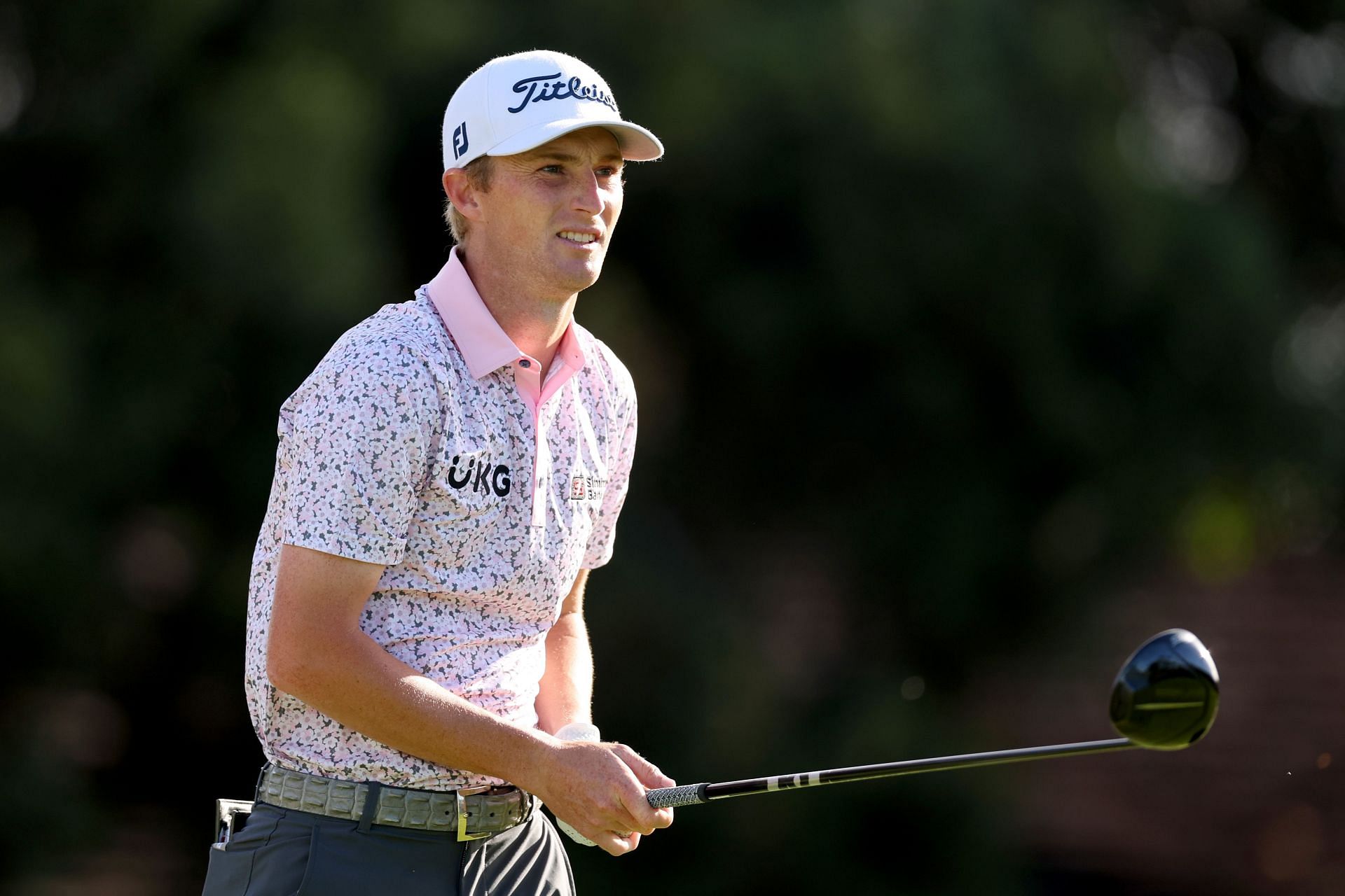 Will Zalatoris at the Sony Open in Hawaii (Image via Getty)