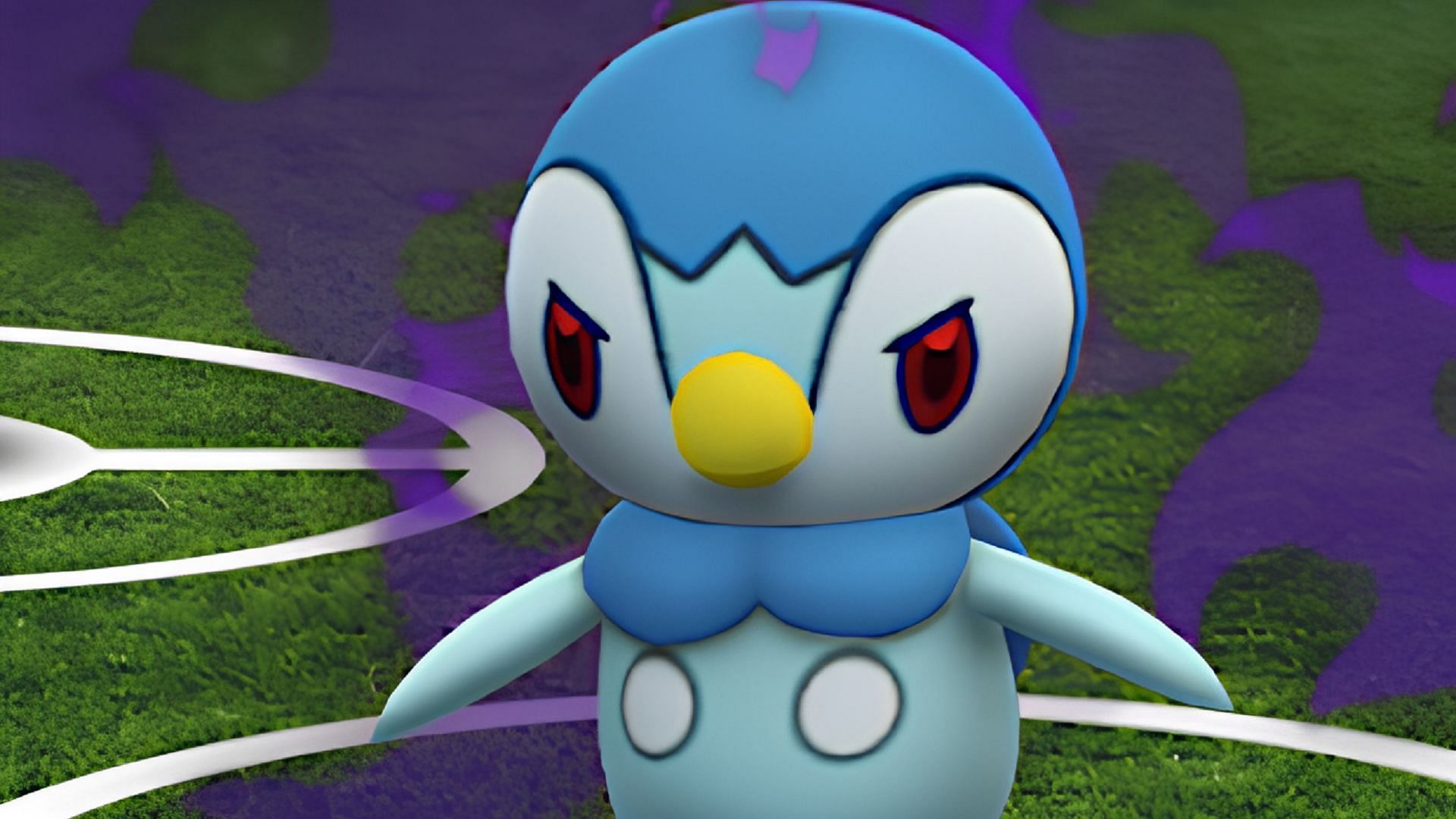 Shadow Piplup&#039;s ability to evolve into Shadow Empoleon should be alluring for Pokemon GO fans (Image via Niantic)