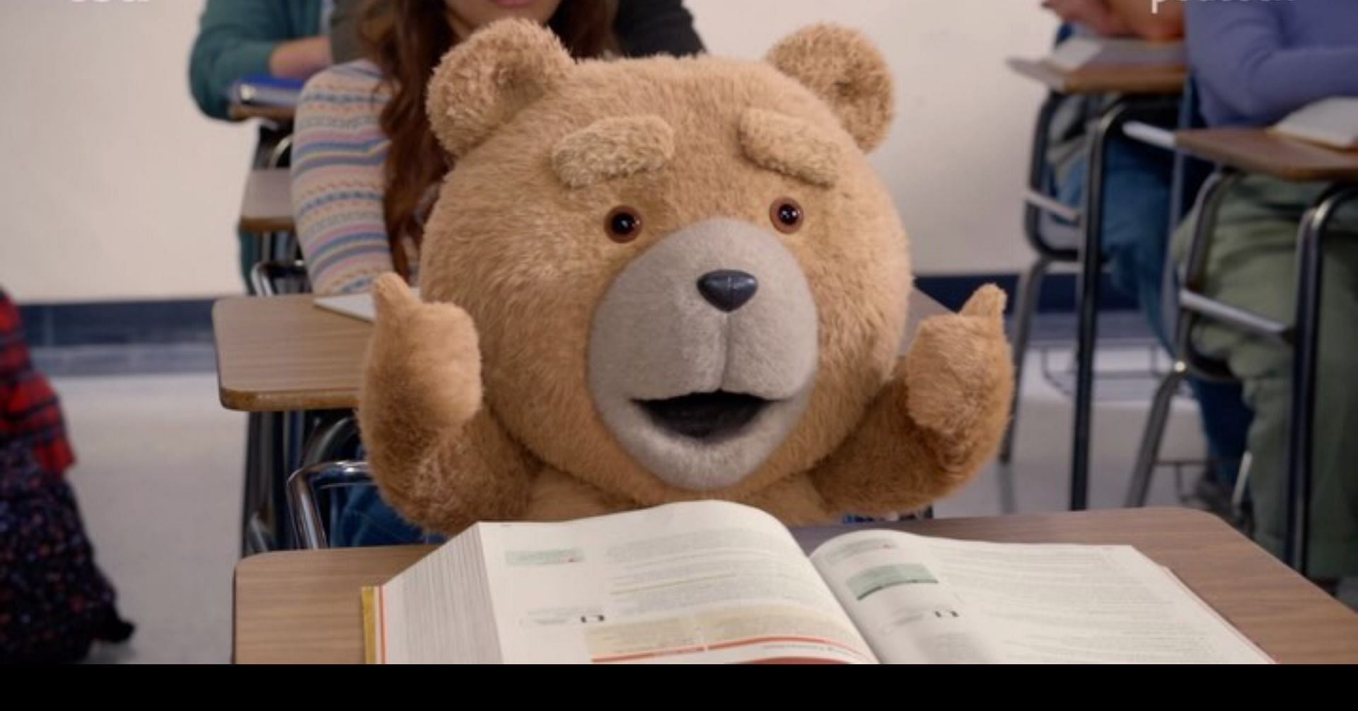 The infamous teddy (Image via macfarlaneseth@Instagram)