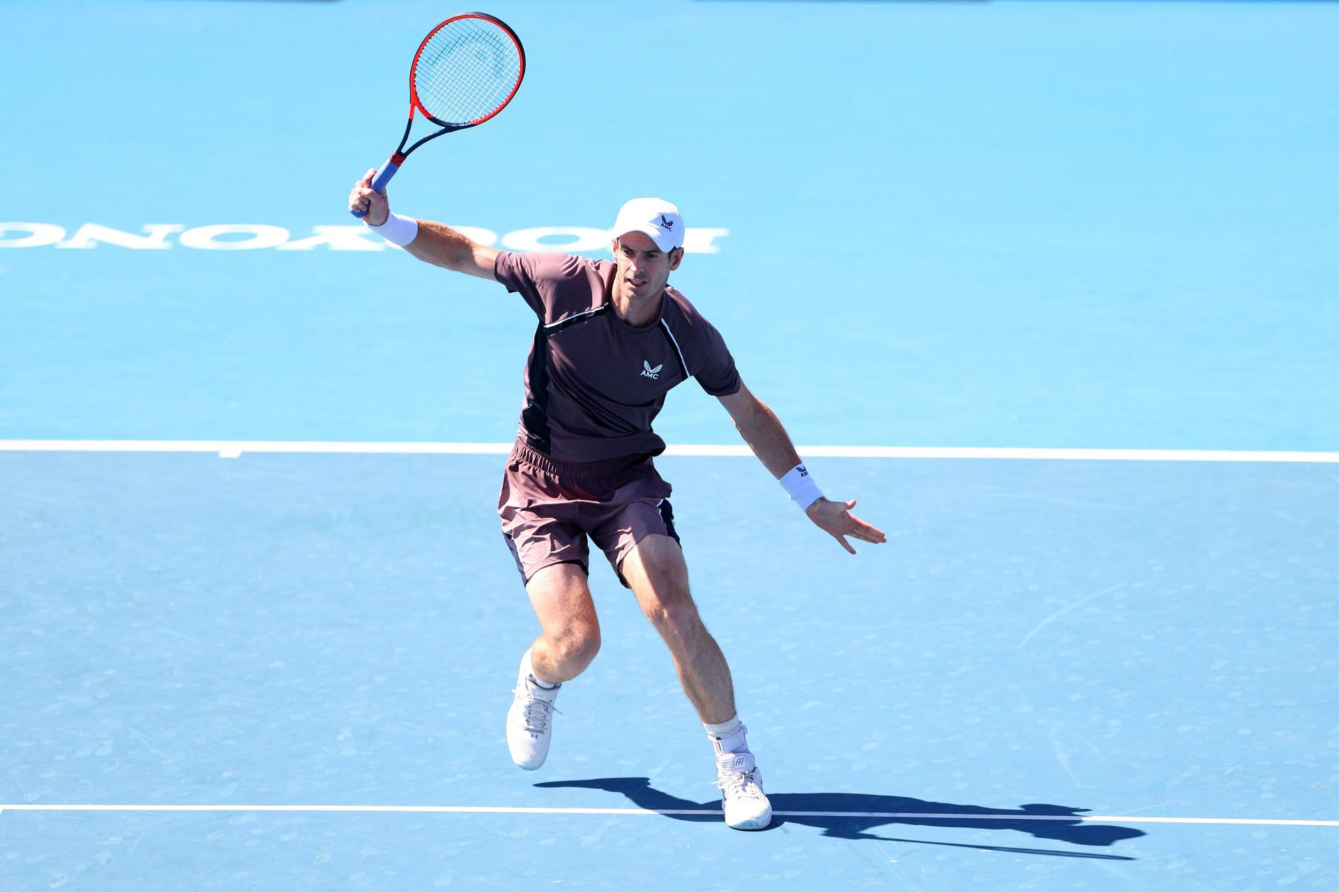 Andy Murray at the 2024 Kooyong Classic.