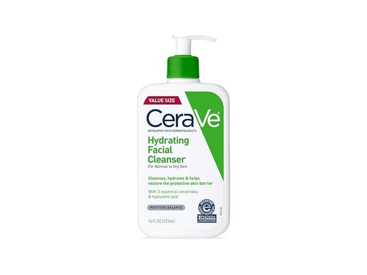 CeraVe hydrating facial cleanser (image via Amazon)