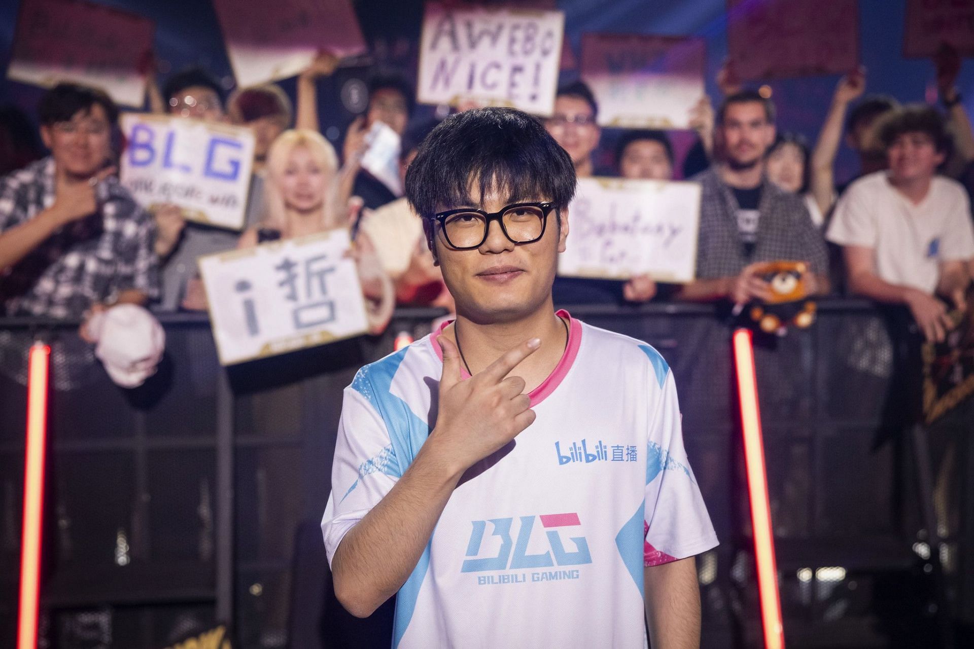 whzy at Champions 2023 (Image via Riot Games and flickr)
