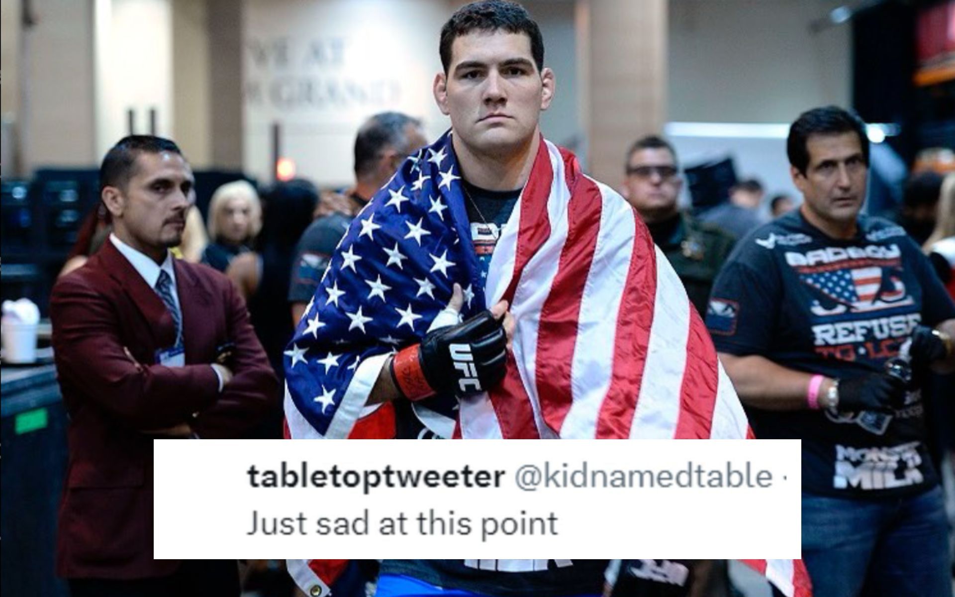 Chris Weidman may return in March 2024 [Image via: @chrisweidman on Instagram] 