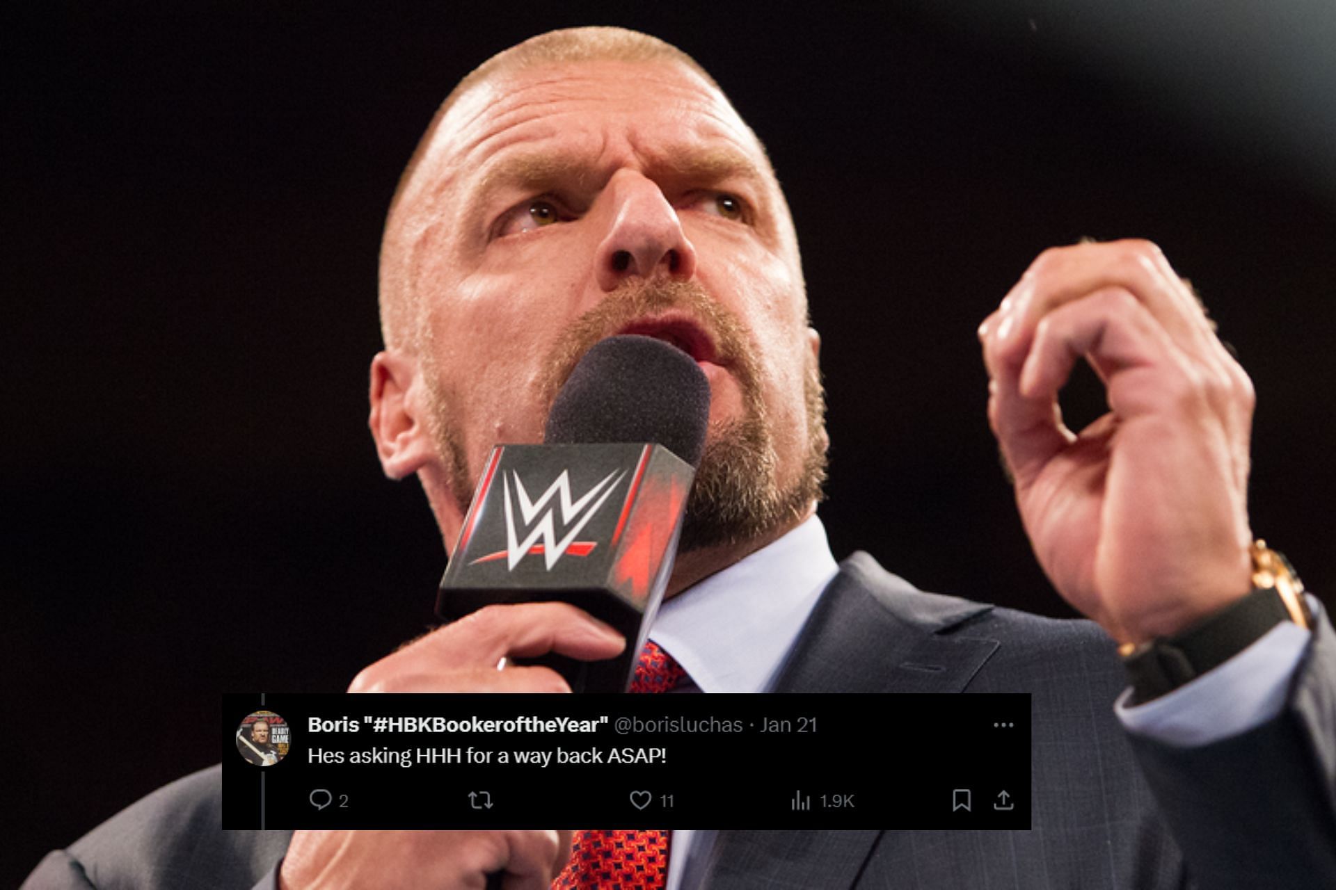 Fans think one former WWE Superstar will call Trips soon