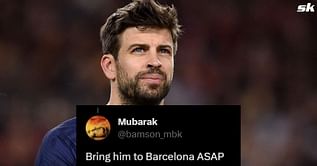 "Bring him to Barcelona ASAP", "Sack Xavi now" - Fans react as Gerard Pique announces he will become a coach