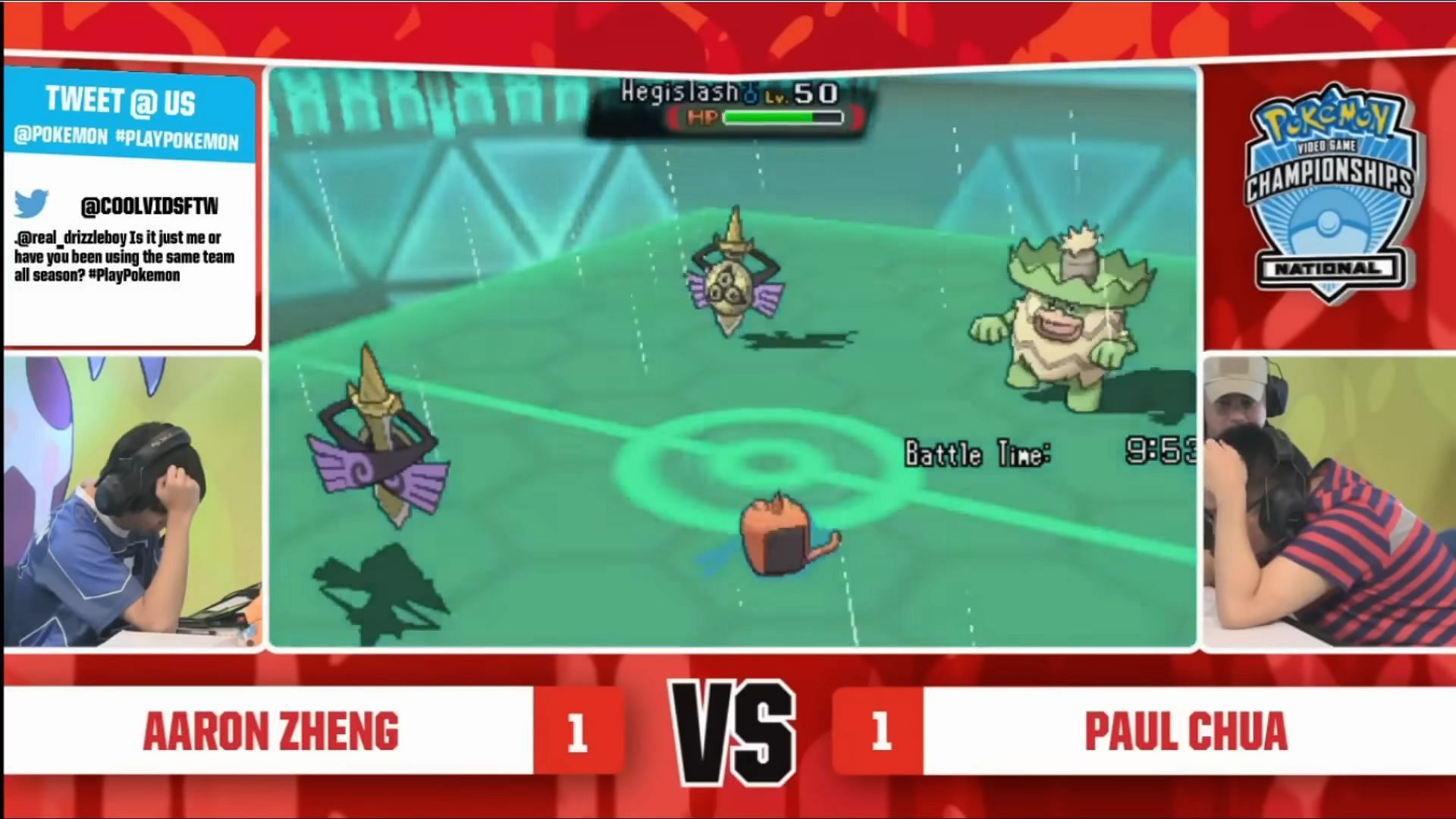 Weather can make a huge difference in the Pokemon VGC, and this match exemplified that (Image via NuggetBridge/YouTube)