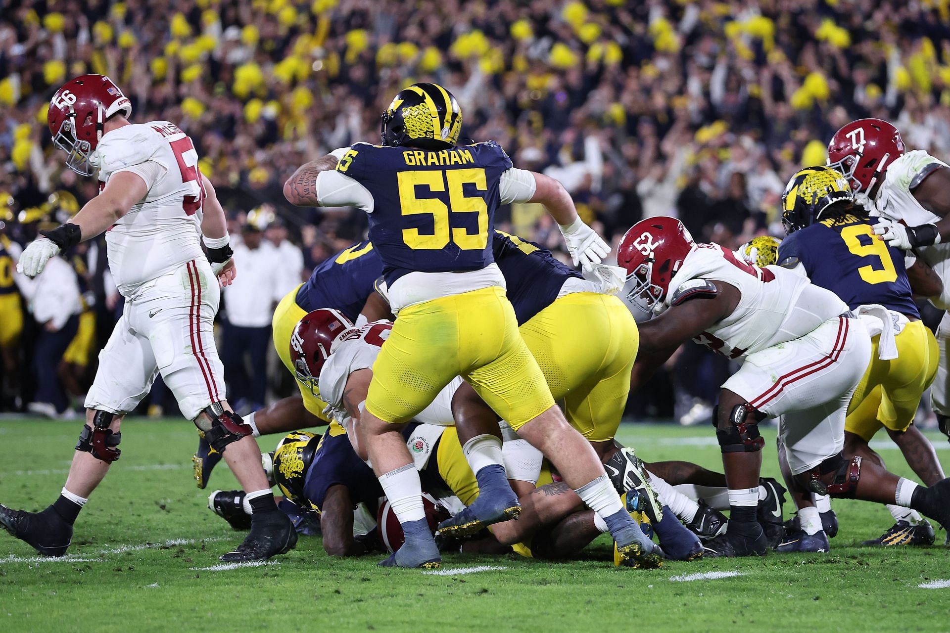 Rose Bowl Game - Alabama v Michigan