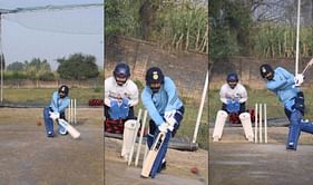 “Ready to replace Suryakumar Yadav in T20s” - Fans come up with witty reactions as Mohammed Shami shares video of batting practise