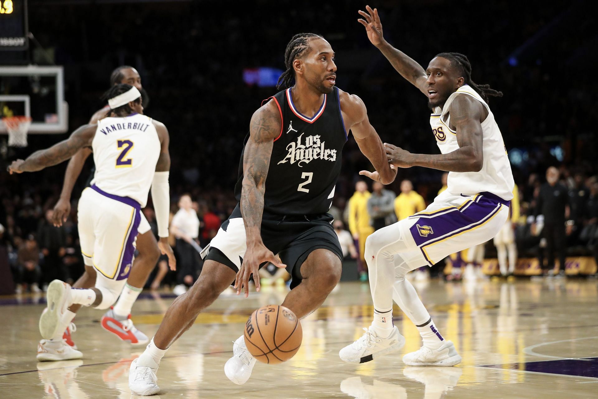 LA Lakers LA Clippers