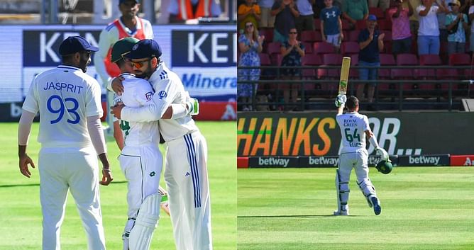 SA vs IND : डीन एल्गर की आखिरी पारी के बाद भारतीय खिलाड़ियों ने खास अंदाज में दी विदाई, तस्वीरें और वीडियो आये सामने