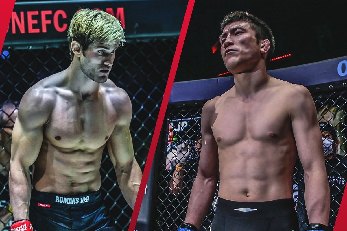 Sage Northcutt (L) and Shinya Aoki (R) | Image by ONE Championship