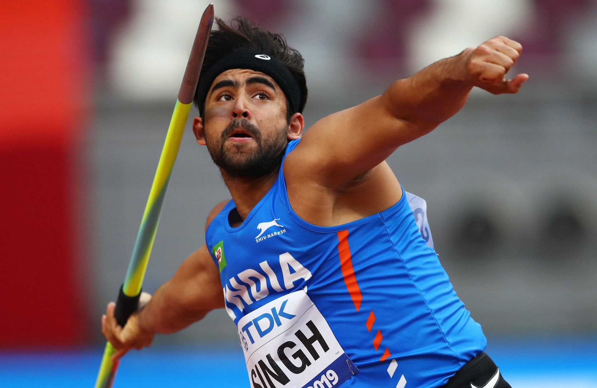 Shivpal Singh at the 17th IAAF World Athletics Championships Doha 2019