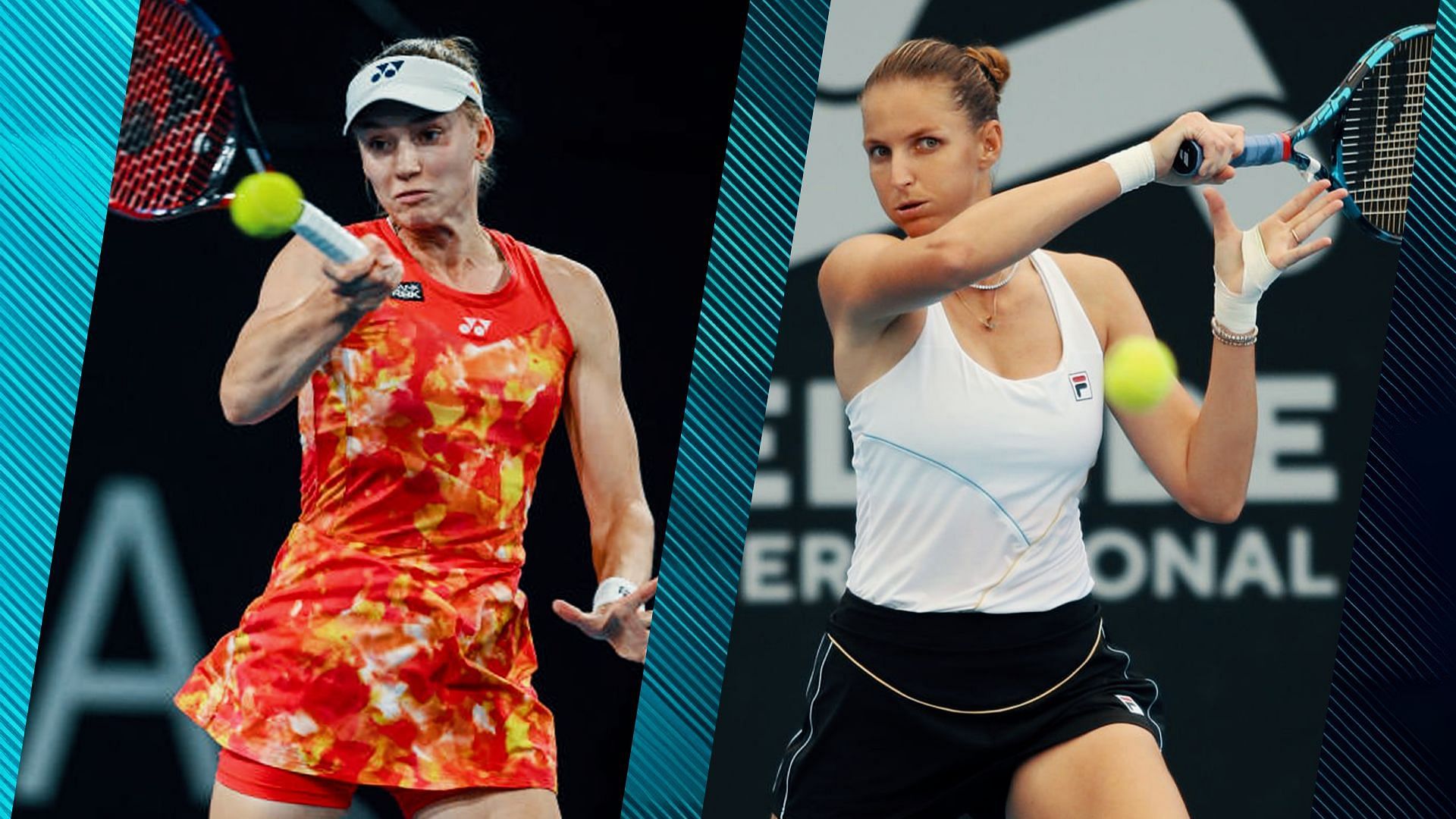 Elena Rybakina vs Karolina Pliskova is one of the first-round matches at the 2024 Australian Open.