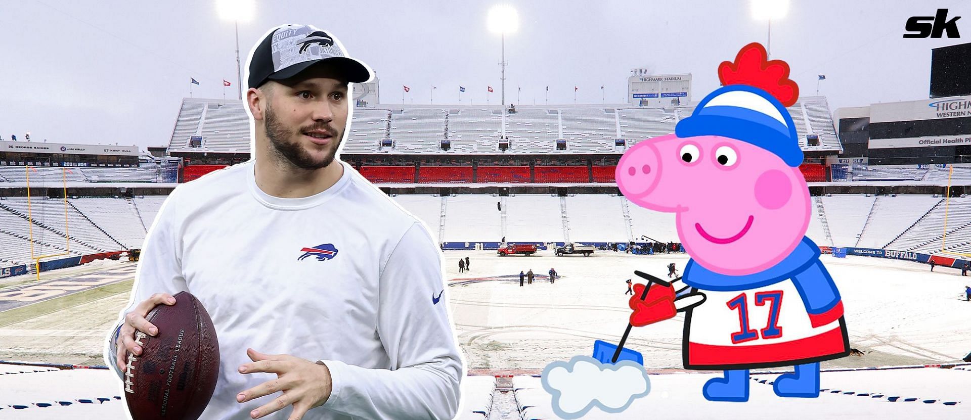 What is the Josh Allen-Peppa Pig stat all about? Bills Mafia runs wild with bizarre theory