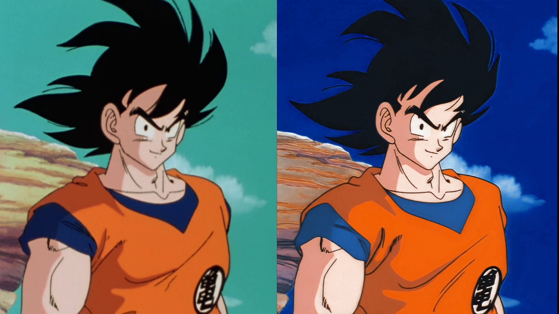 The difference in colors from what was released and what was intended (Image via Toei Animation)