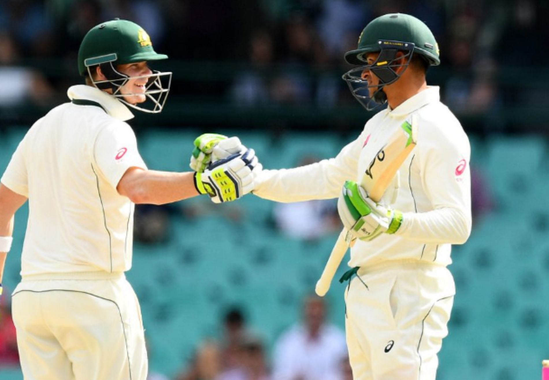 Smith and Khawaja will walk out as Australia