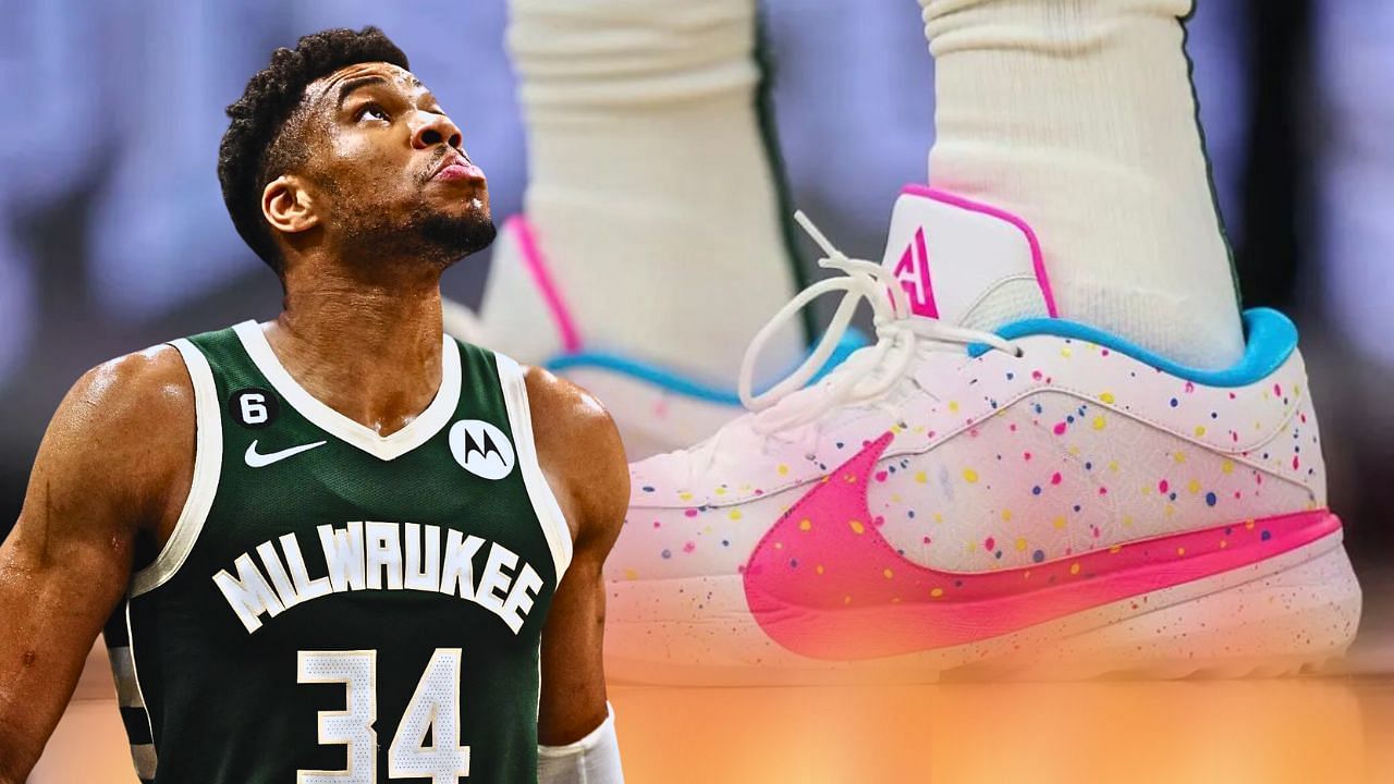 Which edition of Zoom Freak 5s did Giannis Antetokounmpo wear on New Year