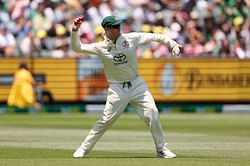 [Watch] Steve Smith leaps to take a magnificent catch as Josh Hazlewood gets Alzarri Joseph in AUS vs WI 2nd Test