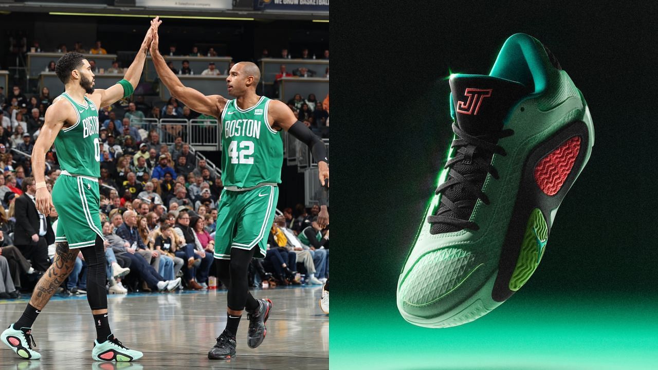 Jayson Tatum rocked his signature shoes while dropping off 38 points against the Pacers